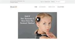 Desktop Screenshot of holditflowers.com