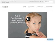 Tablet Screenshot of holditflowers.com